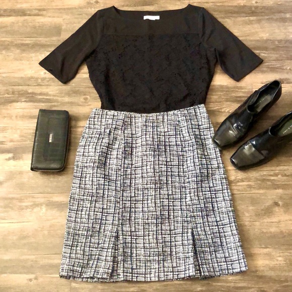 White House Black Market Dresses & Skirts - WHBM Plaid Winter Skirt